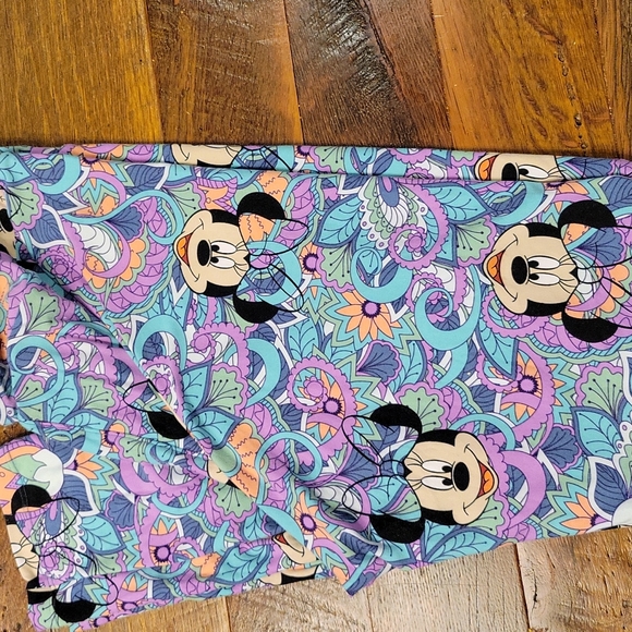 LuLaRoe TC Tall & Curvy Minnie Mouse Disney Leggings - Picture 4 of 4